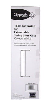 Clippasafe Swing Shut Gate Extension 18cm